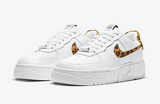 Кросівки Nike Air Force 1 Low Pixel SE White Leopard, фото 3