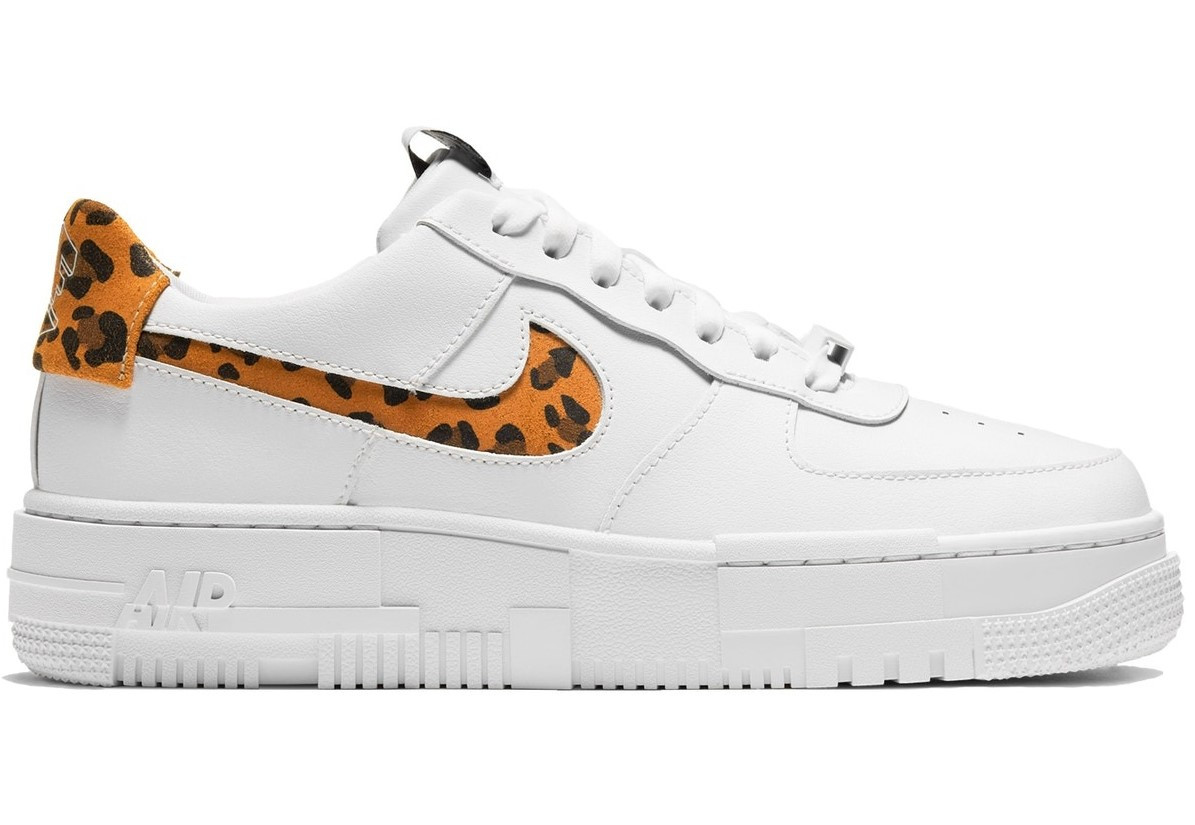 Кросівки Nike Air Force 1 Low Pixel SE White Leopard