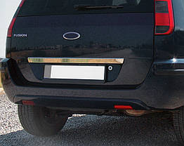 Накладка над номером на кришку багажника OmsaLine для Ford Fusion 2002-2009 рр.