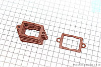 Прокладка карбюратора верхней крышки К65, К68, к-кт 10шт, (биконит) (340200)