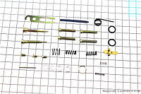 Ремонтный комплект карбюратора КМП-100У УРАЛ, 26 деталей (207046)
