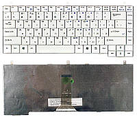 Клавиатура для ноутбука MSI (S420) White, RU