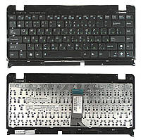Клавіатура для ноутбука Asus EEE PC (1215) Black, (Black Frame) RU