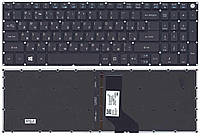 Клавиатура для ноутбука Acer Aspire (E5-573) с подсветкой (Light) Black, (No Frame) RU