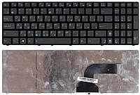 Клавиатура для ноутбука Asus (K52) Black, (Black Frame) RU