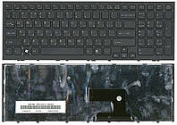 Клавіатура для ноутбука Sony Vaio (VPC-EH, VPCEH) Black, (Black Frame) RU