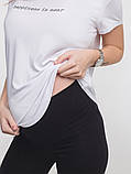 Лосини для вагітних на будь-якому терміні та після пологів Simple&Basic розмір XS Мамин Дім 635 Чорний, фото 4