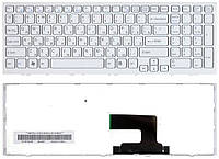 Клавіатура для ноутбука Sony Vaio (VPC-EH, VPCEH) White (White Frame) RU