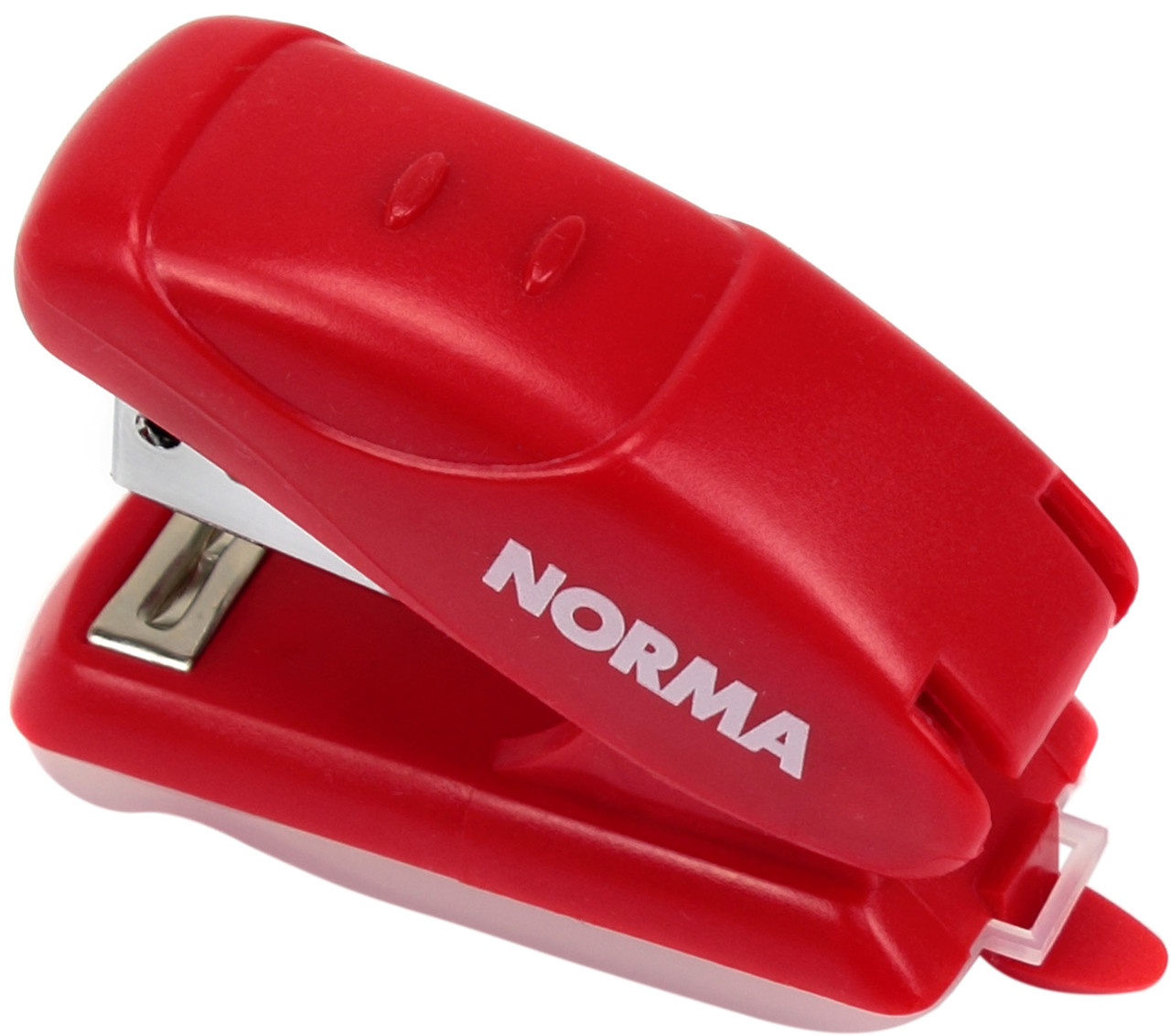 Степлер "Norma" №24/6 16арк 18мм №4052 міні, червоний+антистеплер(12)