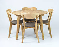 Комплект кухонный деревянный стол и стулья для дома