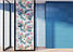 Матова плівка на вікна Тропіки плівка на шафу купе пальми листя самоклеюча декоративна 1 пог.м, фото 6