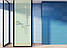 Плівка на вікна декоративна Зелене листя тонування вікон антиблікова наклейка світлорозсіююча 1 пог.м, фото 4
