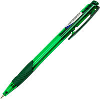 Ручка авт. кульк. "Digno" Comfy 0,7мм тонована зелена №2154(10)(50)