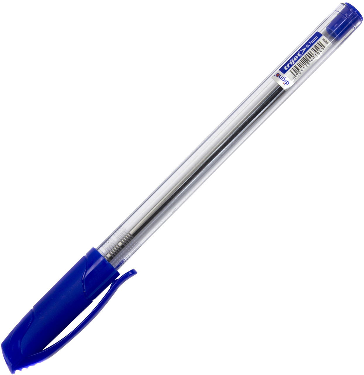Ручка авт. кульк. "Digno" Ticker Trcop QD gel 0,7 мм синя №2437(10)