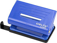 Дирокол "Delta by Axent" 10арк. пласт.-метал. синій №D3610-02(12)