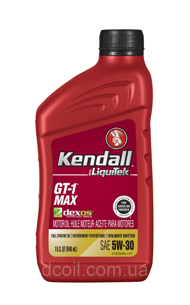 Моторна олива Kendall 5W30 GT-1 Max Motor Oil with LiquiTek