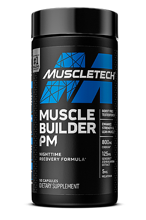 Для підвищення рівня тестостерону Muscletech Muscle Builder PM 90 капс., фото 2