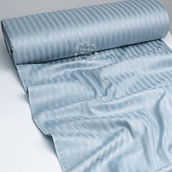 Страйп сатин, колір - сіра гавань, ширина 240 см (№4034)