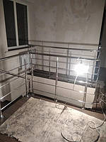 Харьковская область, с. Русские Тишки. Перила для лестницы в частном доме. У нас вы можете заказать поручни и перила для лестницы любой... 7