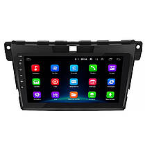 Штатна магнітола Lesko для Mazda CX-7 I Рестайлінг 2009-2012 екран 9" 2/32Gb/ Wi-Fi Base GPS Android, фото 2