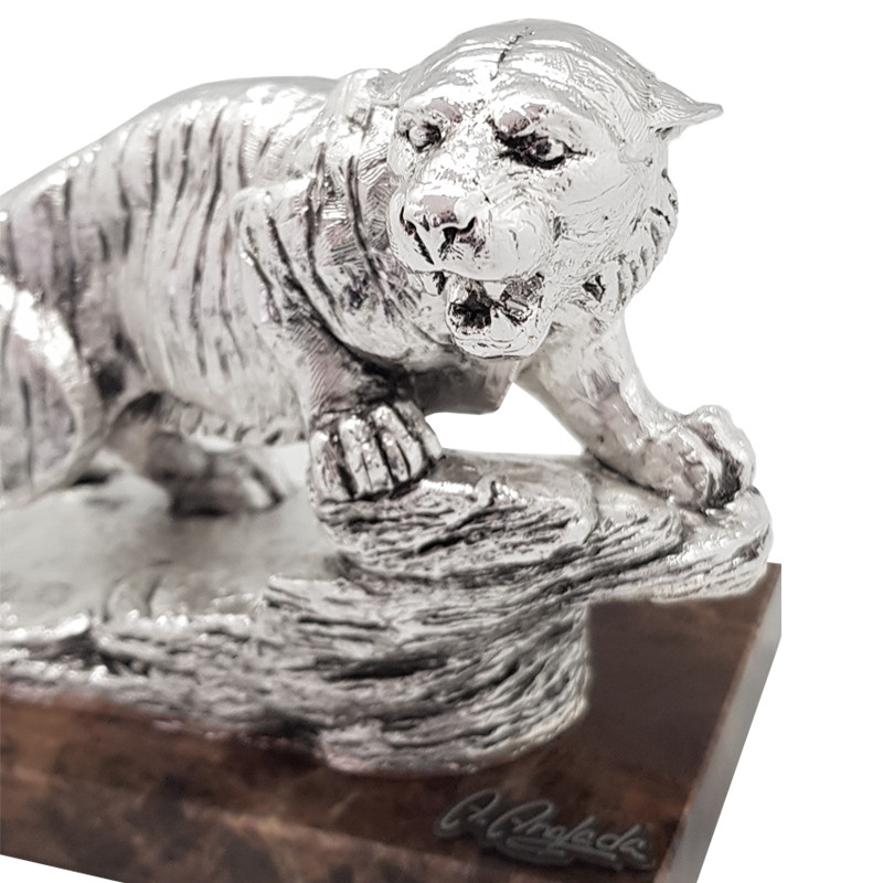 Скульптура Anglada посріблена «Тигр», (27х20х28 см) (564Pa) - фото 3 - id-p1572725817