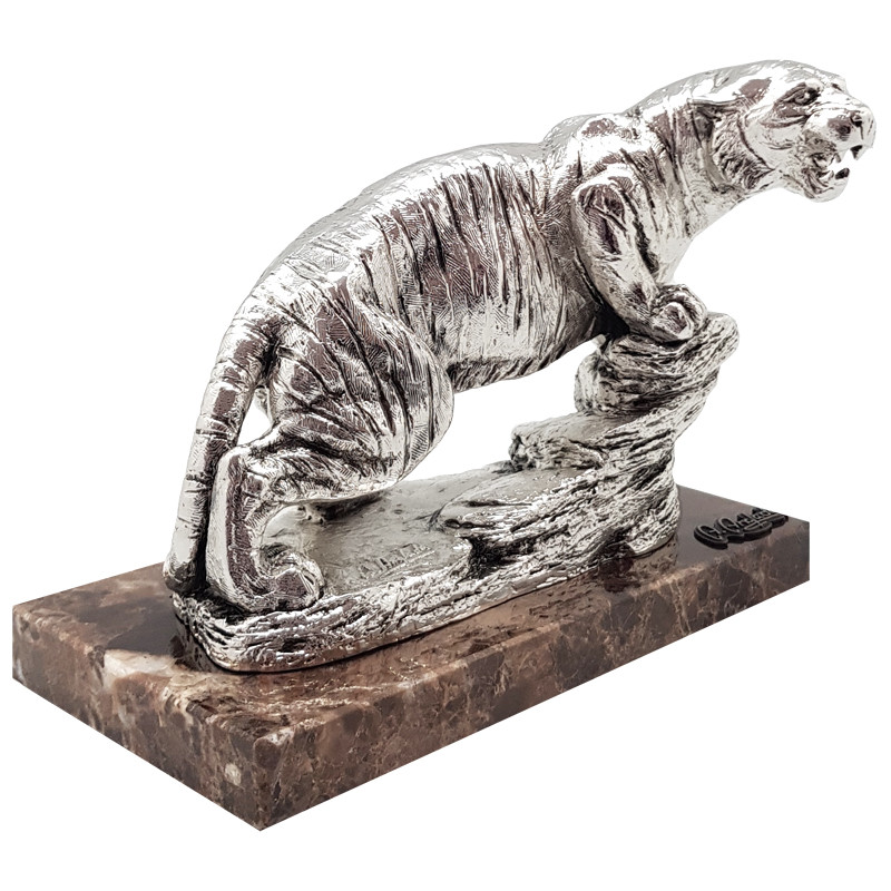 Скульптура Anglada посріблена «Тигр», (27х20х28 см) (564Pa) - фото 2 - id-p1572725817