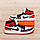 Чоловічі шкіряні кросівки Nike Air Max Red, фото 9
