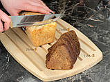 Дерев'яна дощечка для нарізання хліба  25*40 см, фото 3