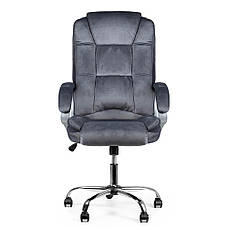 Крісло Barsky Soft Microfiber Grey Soft-03, фото 3
