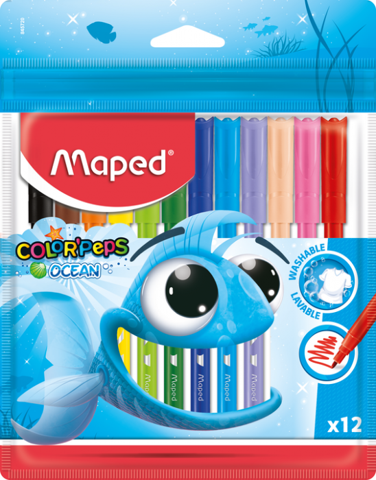 Фломастери MAPED COLOR PEPS Ocean,