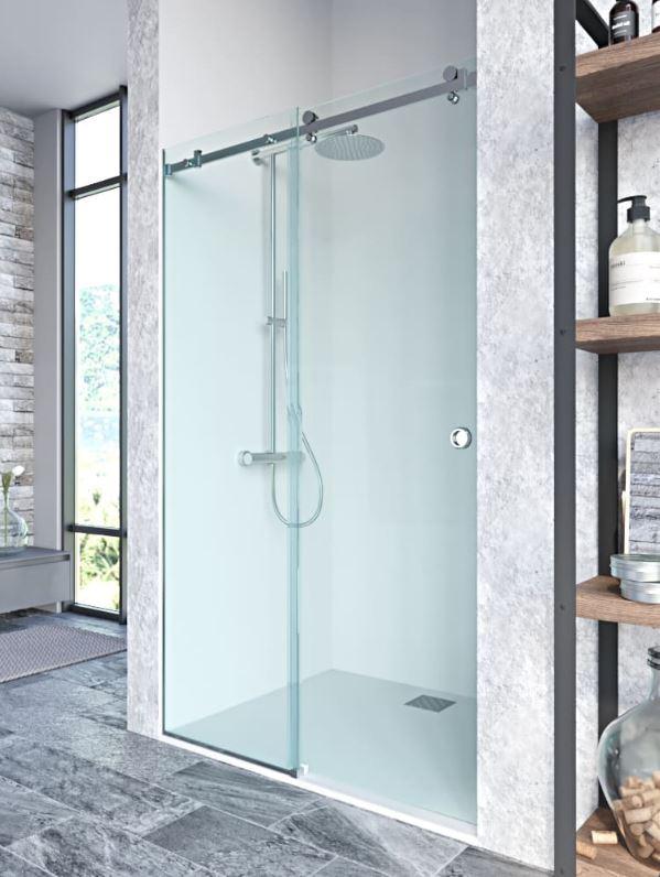 Стеклянные раздвижные душевые перегородки / Раздвижная дверь для душа ...