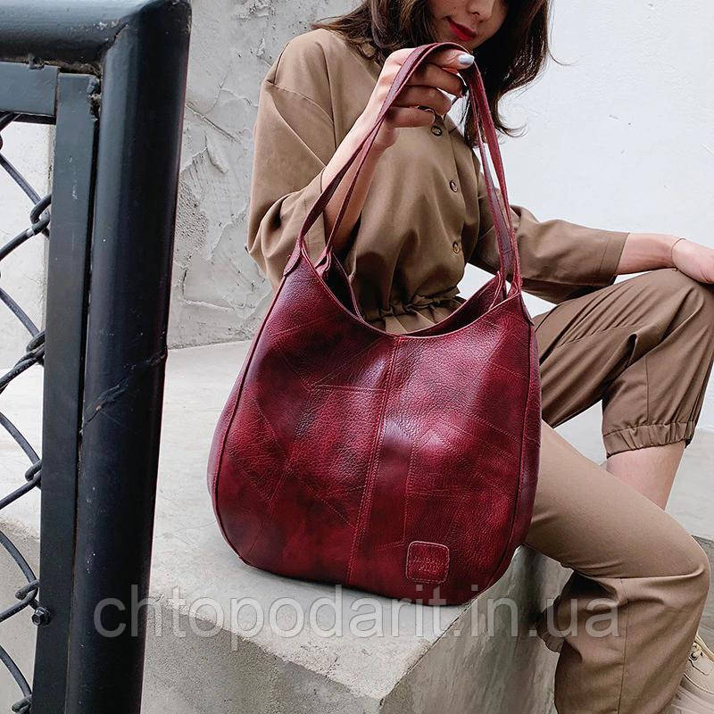 Сумка жіноча Fashion Lady колір бордовий Код 42-0003