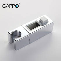 Душовий гарнітур з полицею GAPPO G8010, хром, фото 4