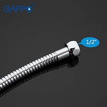 Душовий шланг GAPPO G46, 1500 мм, хром, фото 6