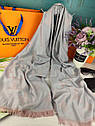 Палантин шарф хустка Louis Vuitton Луї Вітон Туреччина сіро-пудровий, фото 2