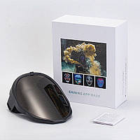 Маска інтерактивної LCD Bluetooth з проекцією статичних і динамічних зображень OCDAY MA1, фотосенсор