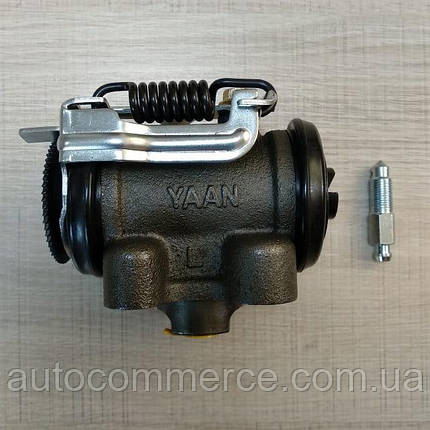 Циліндр гальмівний Isuzu NQR71/75 Ісузу, Богдан А092 з ABS задній L з прокачуванням (8973588800), фото 1