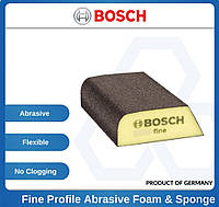 Губка шлифовальная 69x97x26мм, K240-320, Best for Profile//Bosch