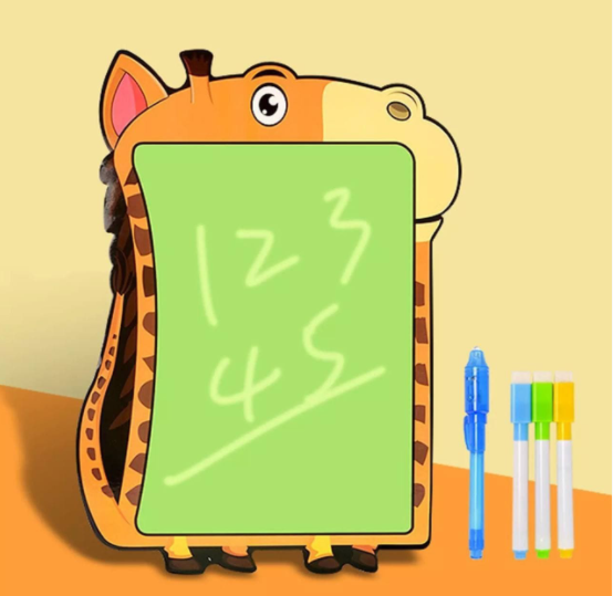 УЦІНКА 58 Пом'ята планшетка (фото) Набір для творчості Малюнок Світлом  Жираф, фото 1