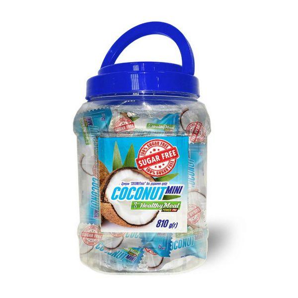 Цукерки без цукру Power Pro Coconut Mini Sugar Free, банка/810 г