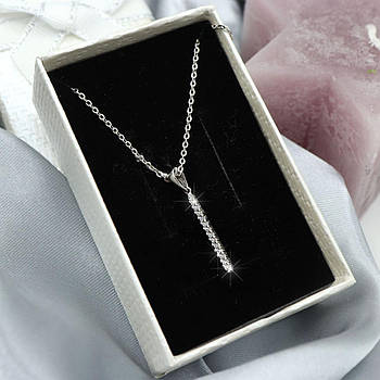 Срібний кулон "Паличка"