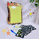 УЦІНКА 58 Пом'ята планшетка (фото) Набір для творчості Малюнок Світлом Жираф, фото 3