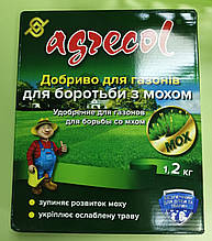 Agrecol 1,2 кг для газонів для боротьби з мохом