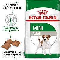 Royal Сапіп Adult Mini сухий корм для собак від 10 місяців 0,8 КГ, фото 1
