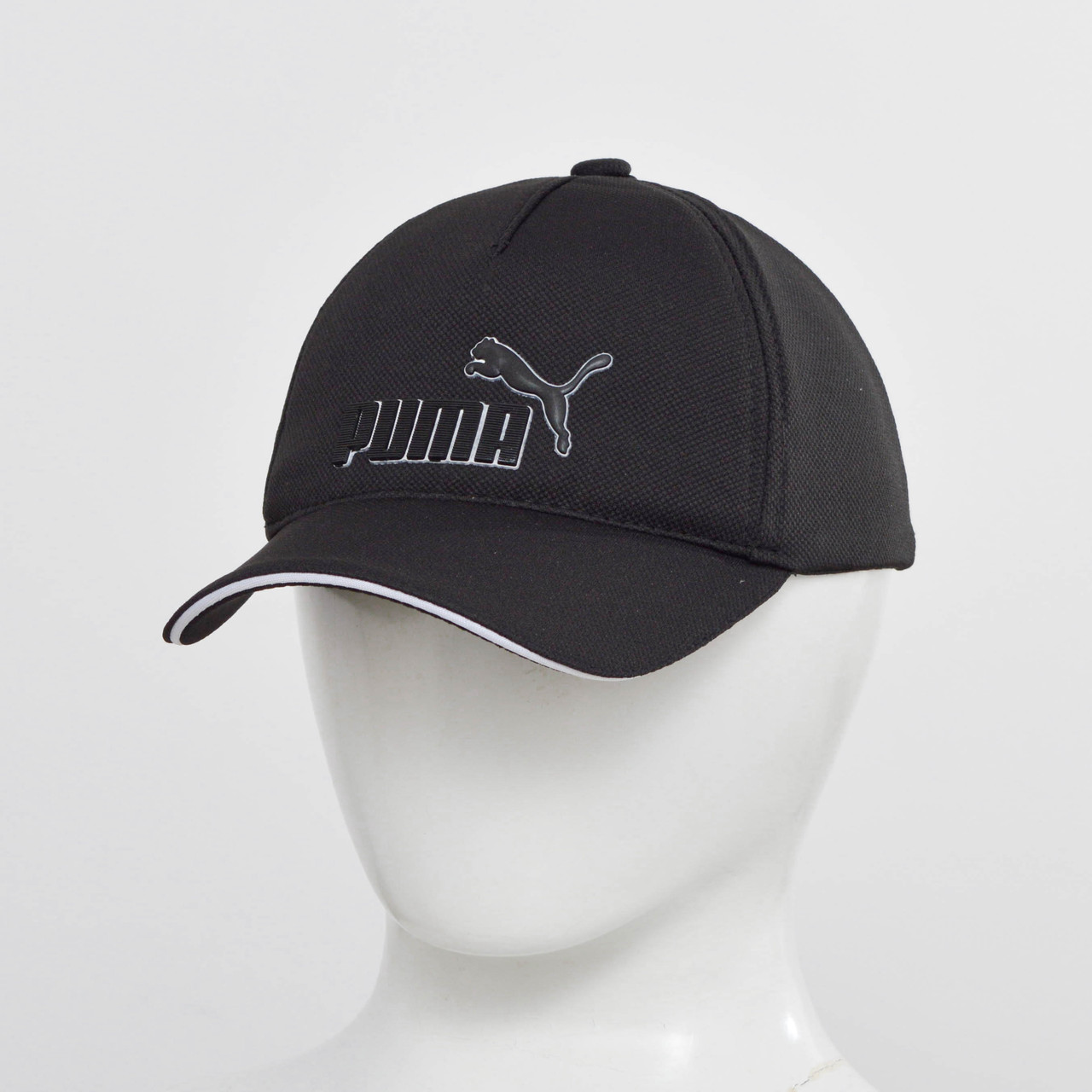 Бейсболка "Великий значок" Лакоста (гума) Puma чорний