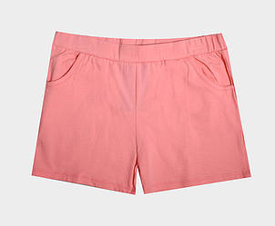 Шорти трикотажні для дівчинки, однотонні, Lovetti