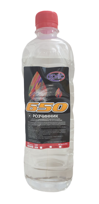 Розчинник 650 Коліс 800 мл