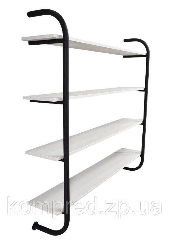 Полиця підвісна у стилі Лофт 1400х250х1500мм Kompred OL372, фото 1