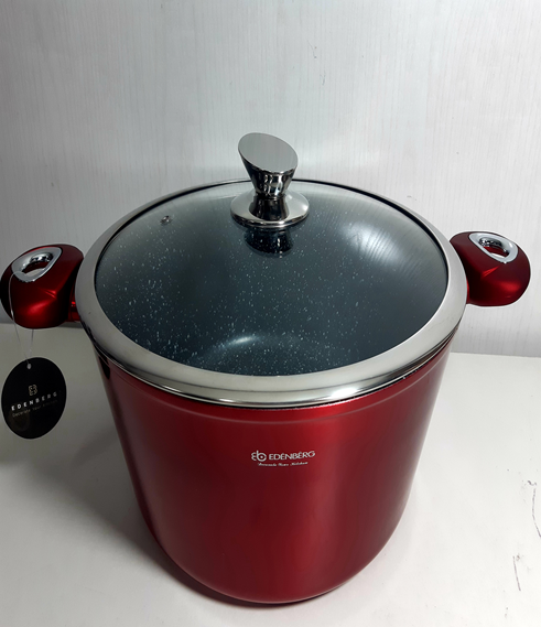 Казан круглий з кришкою  EDENBERG EB-7412 6,3 л