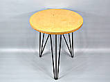 Стіл для бару круглий ф600х750мм Kompred OL343, фото 4